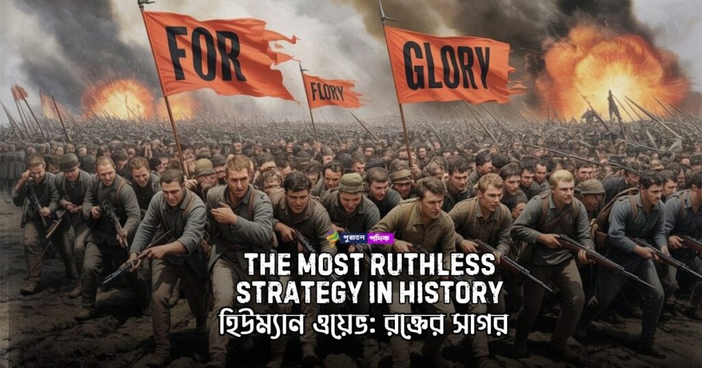 হিউম্যান ওয়েভ যুদ্ধকৌশল:যেখানে সৈন্যরা কেবল সংখ্যা 5 হিউম্যান ওয়েভ